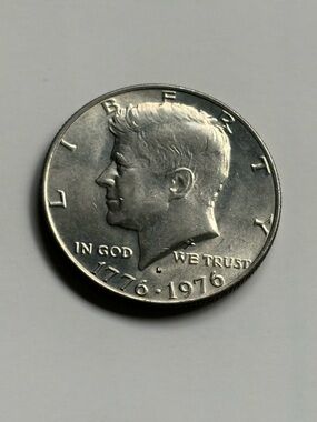 1776-1976 D Kennedy Half Dollar Coin